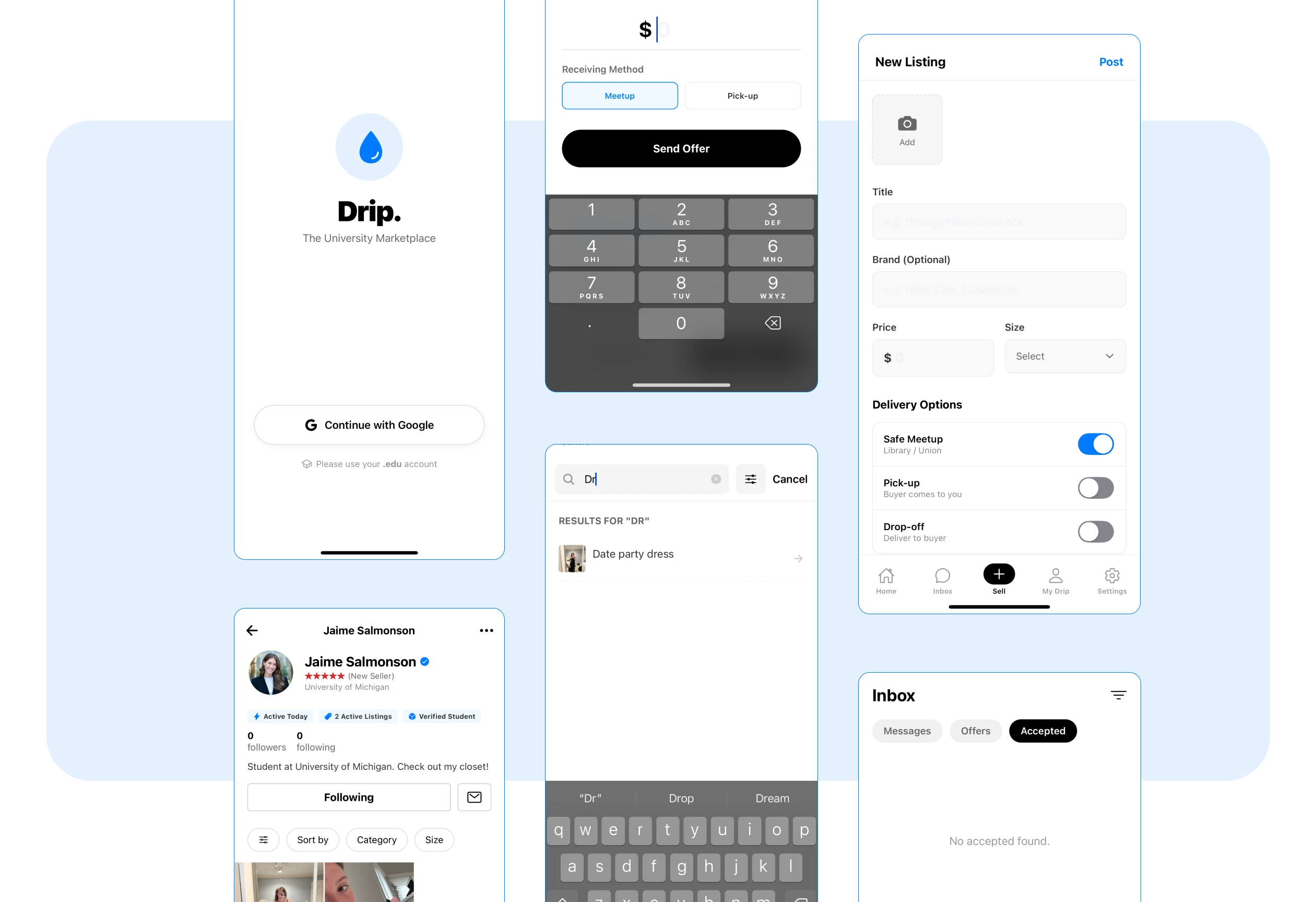 Drip. project preview